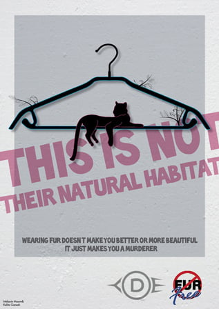 South Africa Fur Free Poster Contest