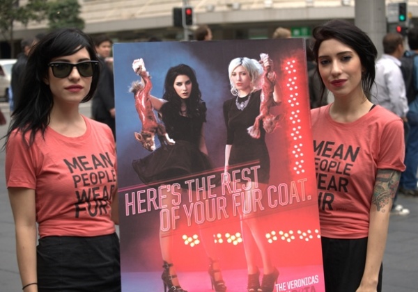For The Veronicas, It Takes Two … to Fight Against Fur!