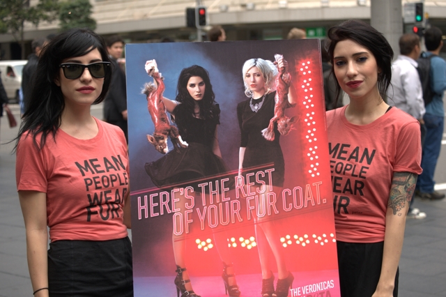 For The Veronicas, It Takes Two … to Fight Against Fur!