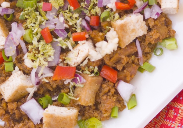 Recipe: Sizzling Tofu Sisig