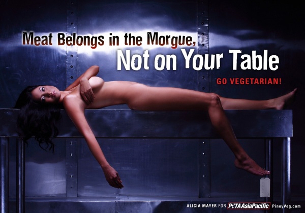 Alicia Mayer Is Drop Dead Gorgeous in New PETA Ad