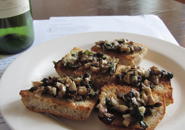 Foodie Friday: Mushroom Bruschetta