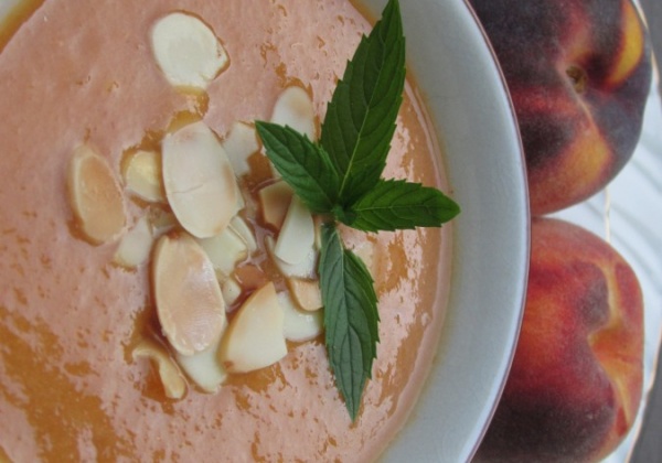Foodie Friday: Chilled Peach and Almond Soup