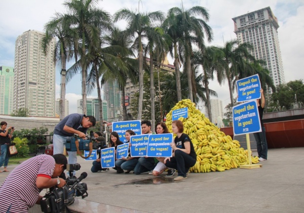 Protest Roundup: Manila Goes Bananas, Bangkok Goes Green, and Activists Get Cagey in Hong Kong