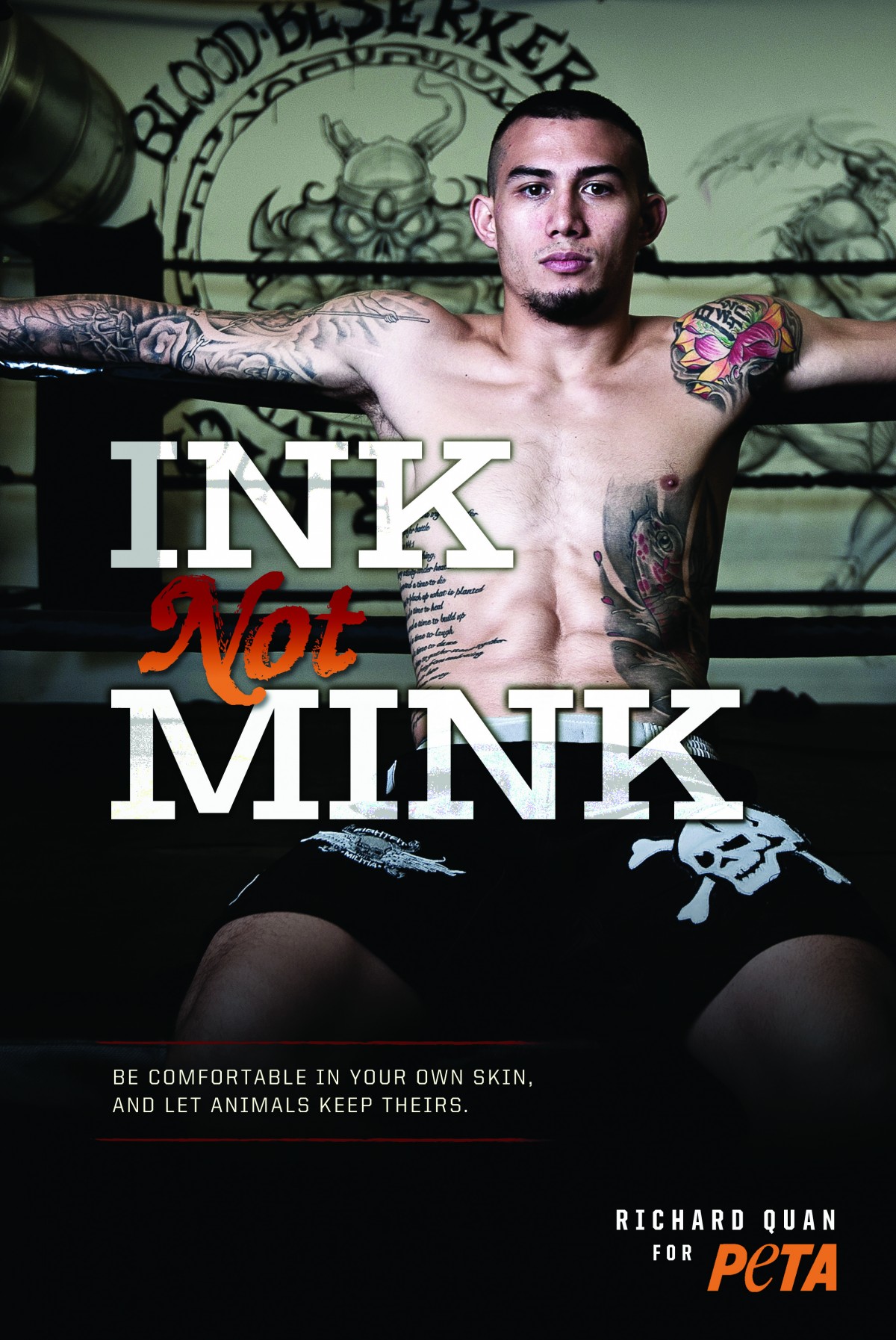 MMA Fighter Richard Quan Talks Ink, Not Mink!