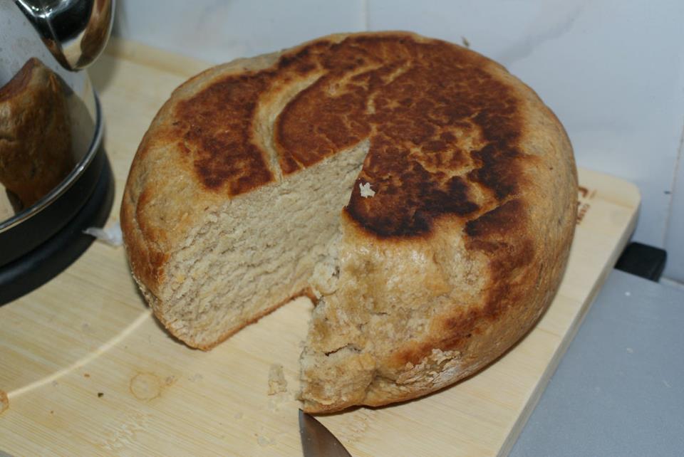 Ricecooker bread