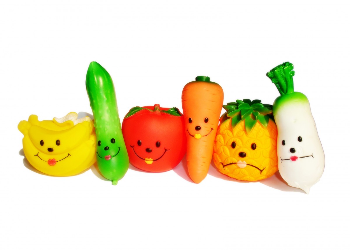 Smiling veggies