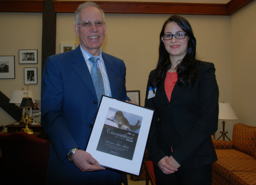 PETA US’ First-Ever Canadian of the Year: Sen. Mac Harb, Seal Champion