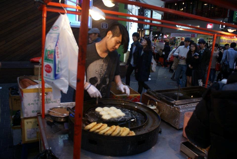 Edwina Korea street food