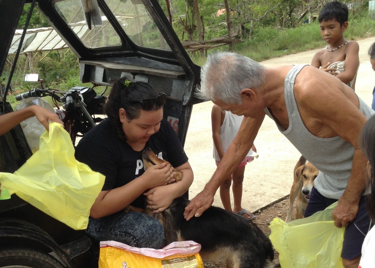 peta disaster relief palawan