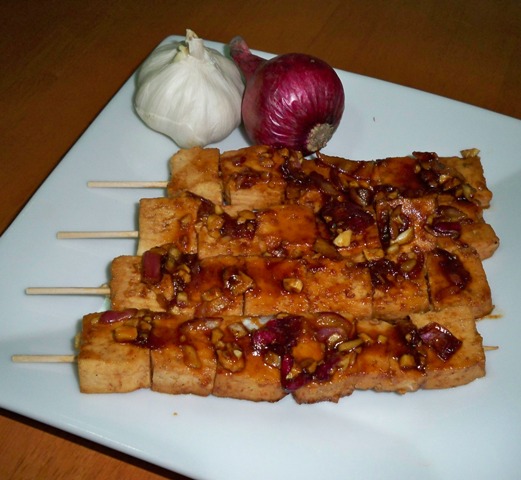 tofu skewer bbq