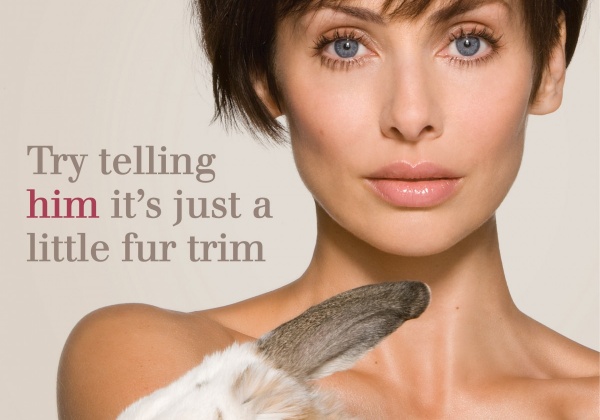 Natalie Imbruglia in New PETA Anti-Fur Ad