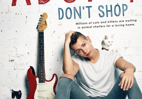 The Vamps’ James McVey Says, ‘Adopt, and Save a Life!’