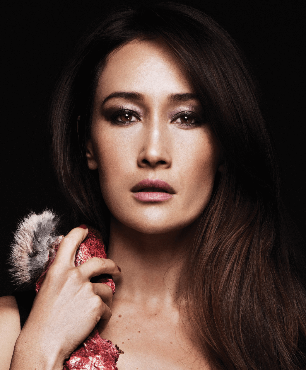 Happy Birthday, Maggie Q! Check Out the Star’s Stunning PETA Ads