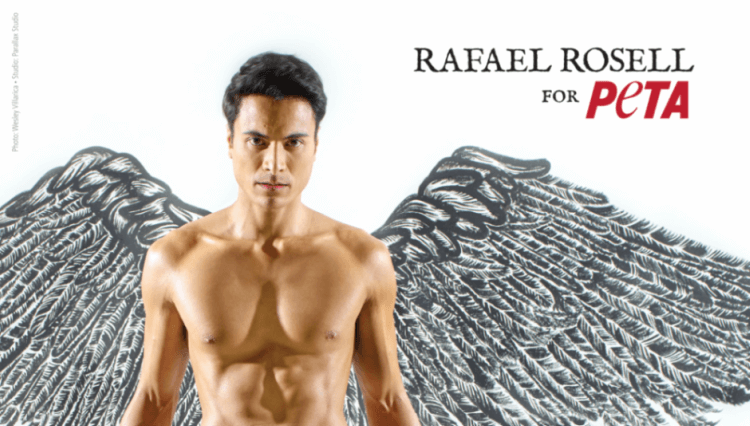 Sexy Actor Rafael Rosell Is an Angel for Animals