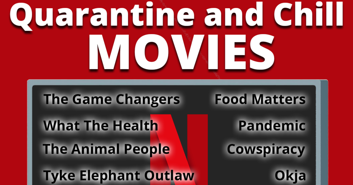 Movies to Watch on Netflix While You're Social-Distancing - PETA Asia Movies to Watch on Netflix While You're Social-Distancing - PETA Asia