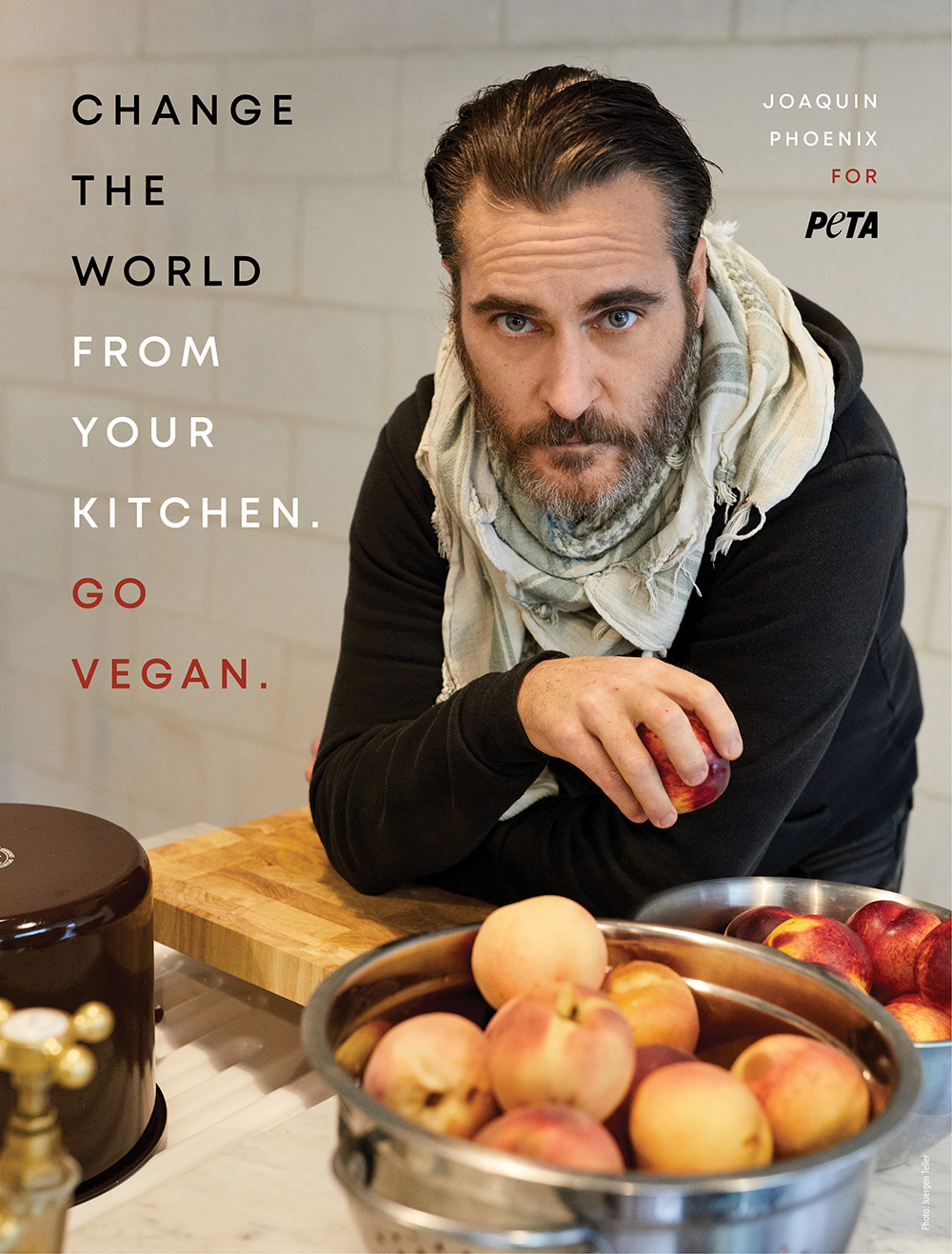 Joaquin Phoenix Wants You to Change the World From Your Kitchen