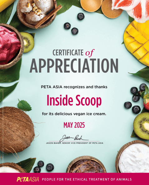 PETA’s 2025 Vegan Nice Cream Awards Celebrate Malaysian Favorites
