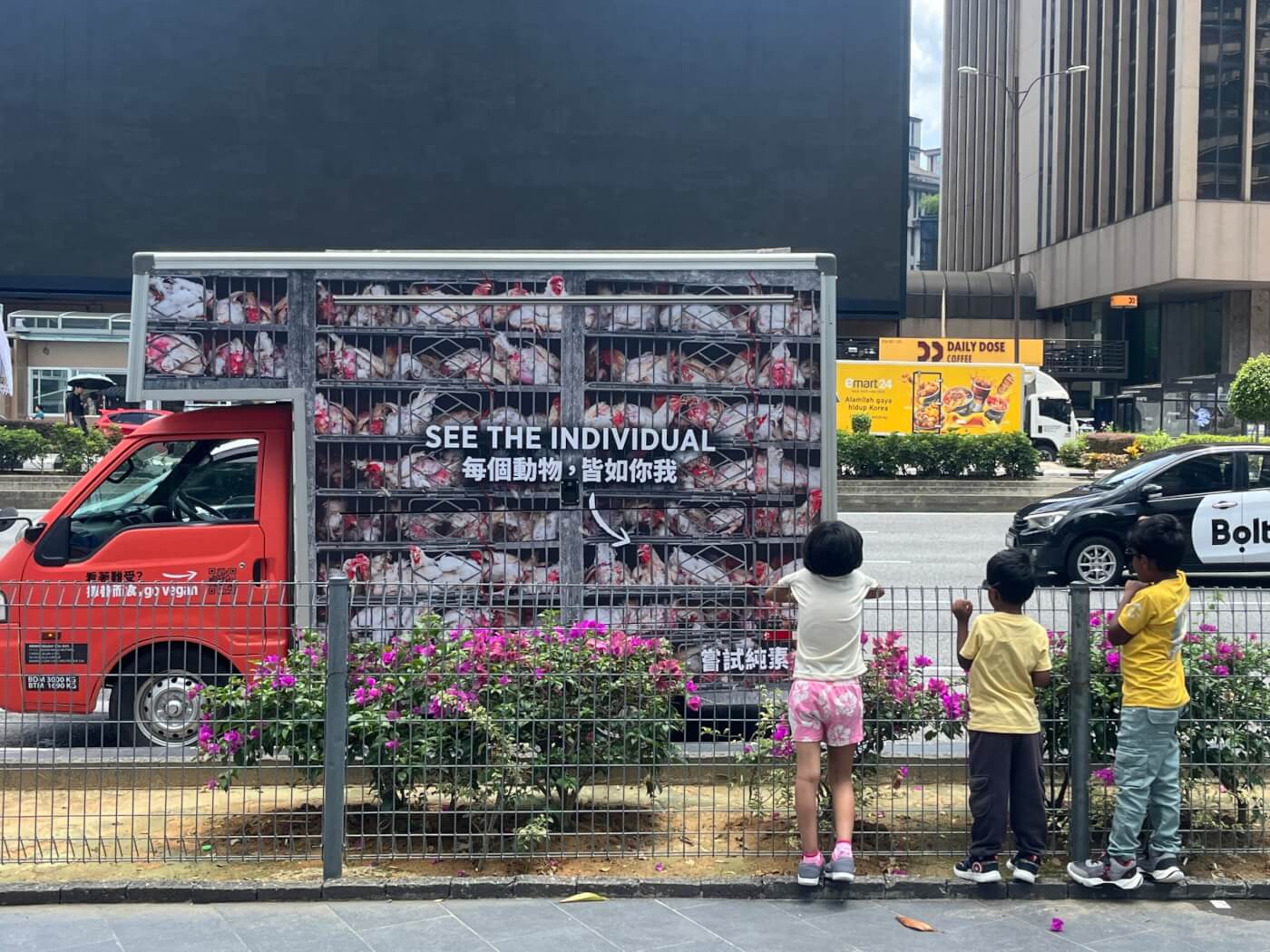Hell on Wheels: PETA’s  ‘Chicken Truck’ Rolls Into Malaysia